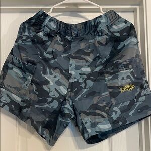 AFCO Camo Cargo Shorts